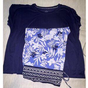 Cuddl Duds Short Sleeve Pajama Set - Size XXL